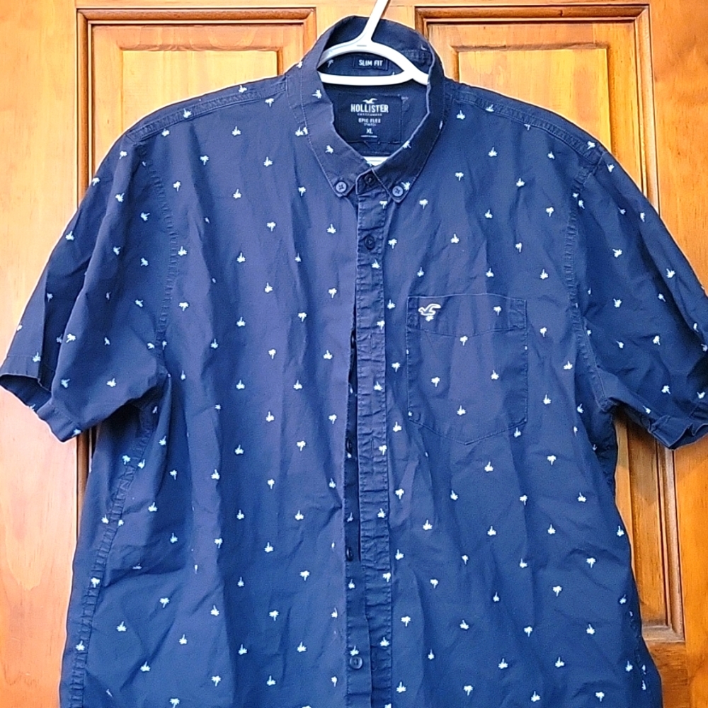 Hollister Men's XL Slim Fit dress shirt